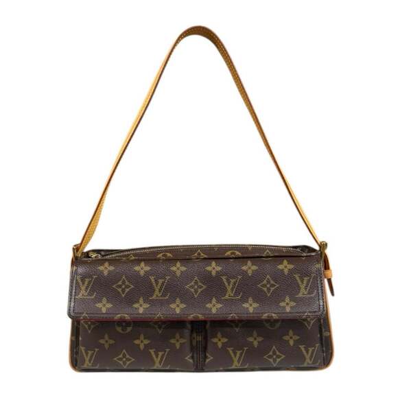 Louis Vuitton Handbags - LOUIS VUITTON Brown Monogram Canvas Shoulder Bag